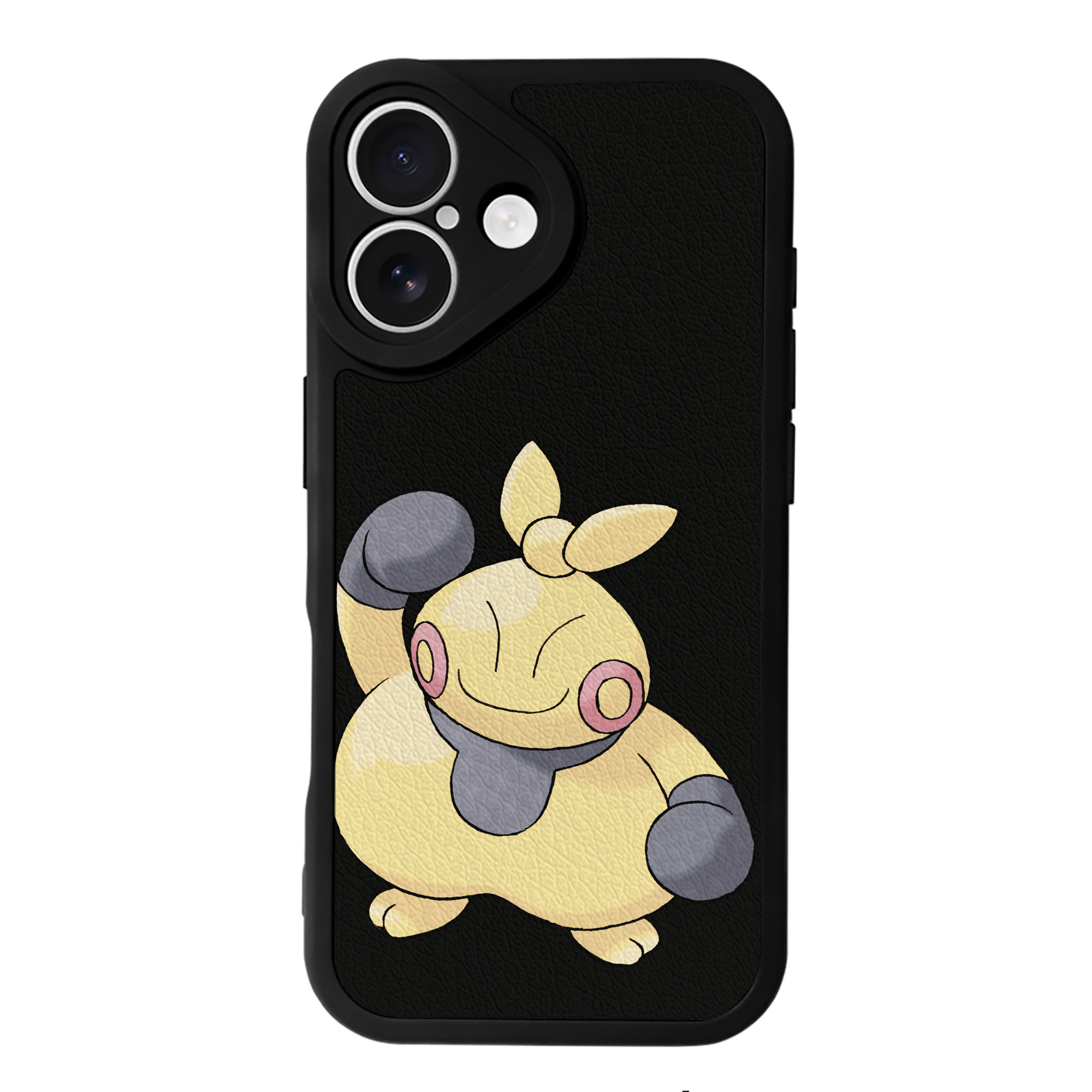 （画像用） ポケットモンスター Pokémon 【iPhone 16シリーズ対応】シリコンスマホケース（レザー調） 材質：シリコン